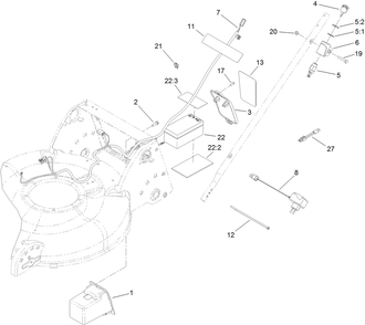 Part Location Diagram of 114-2815 Lawn Boy Harness-Wire